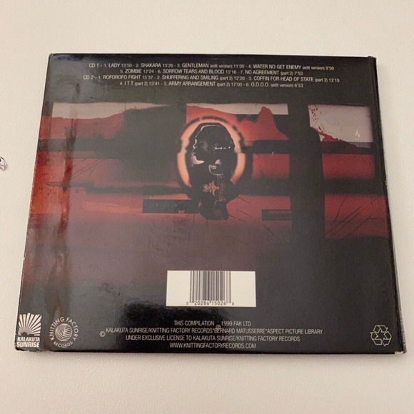 Fela Kuti The Best Of The Black President 2 CD digipak KFR-1001 - Picture 2 of 7